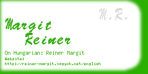 margit reiner business card